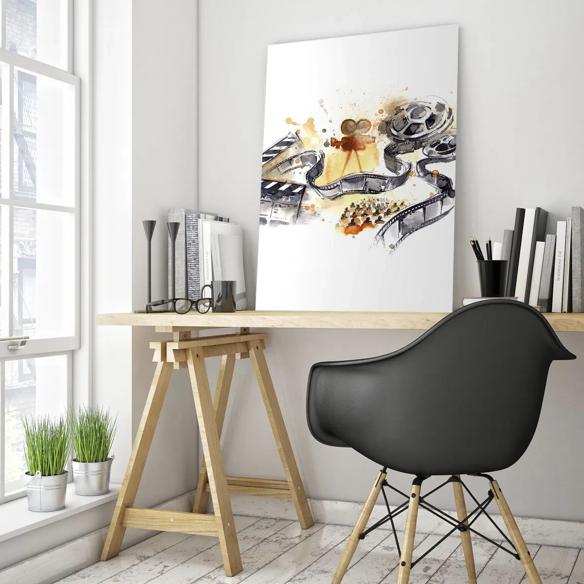 Glass picture - In a Dreamland - 50x70 cm