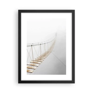 Poster in black frame - Where Did He Take You? - 30x40 cm