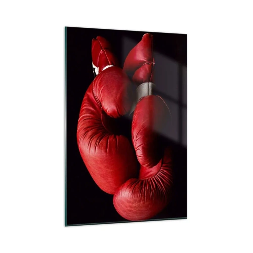 Glass picture - Fight Emotions Are Behind Us - 80x120 cm
