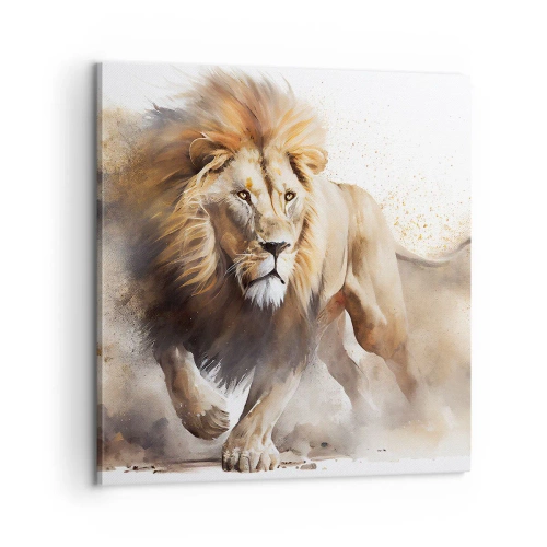 Canvas picture - King is on the Move - 60x60 cm
