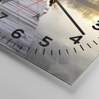 Clock face with numbers