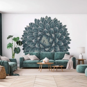 Photo Wallpaper Standard Eco - Star of the Desert - Cactus, Agave, Graphics - 400x280 cm
