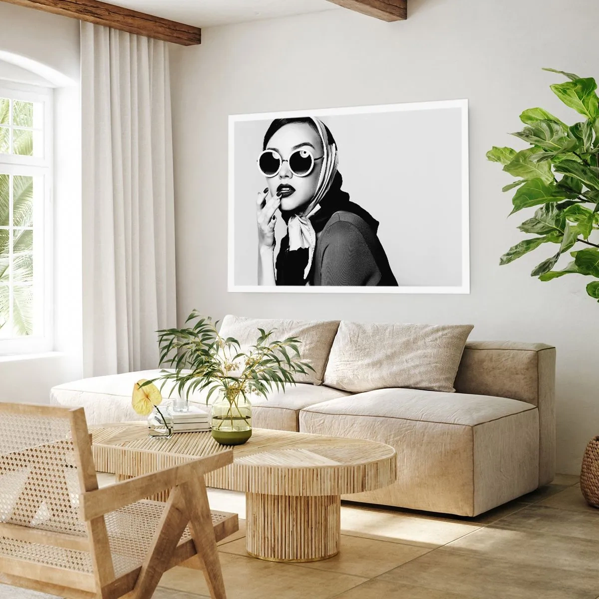 Poster - Greetings from the 60-ies - 50x40 cm