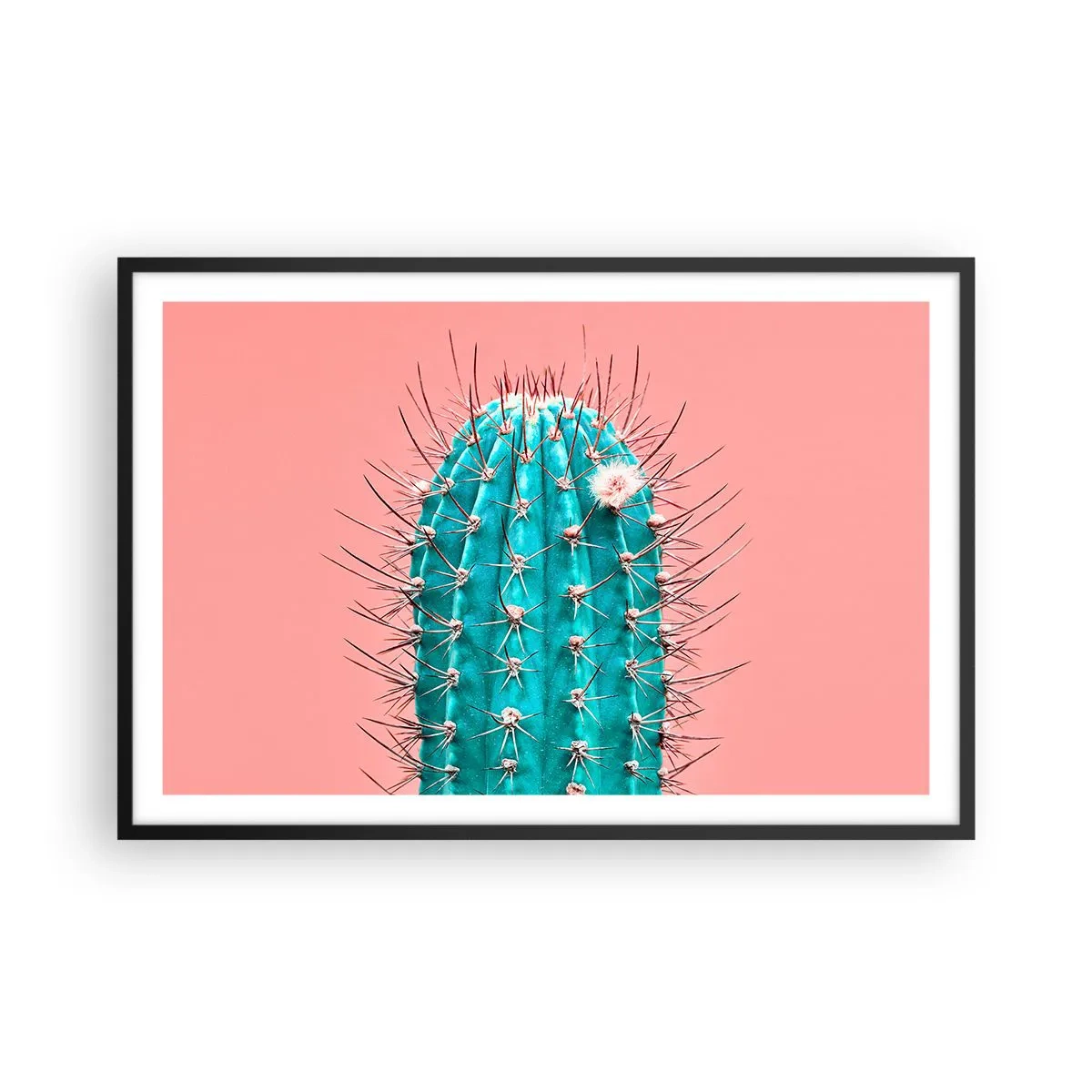 Poster in black frame - Just Look - 91x61 cm