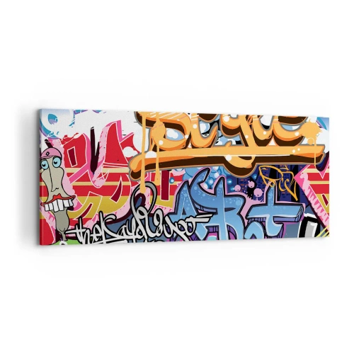 Canvas picture - Murals, Murals, Murals… - 100x40 cm