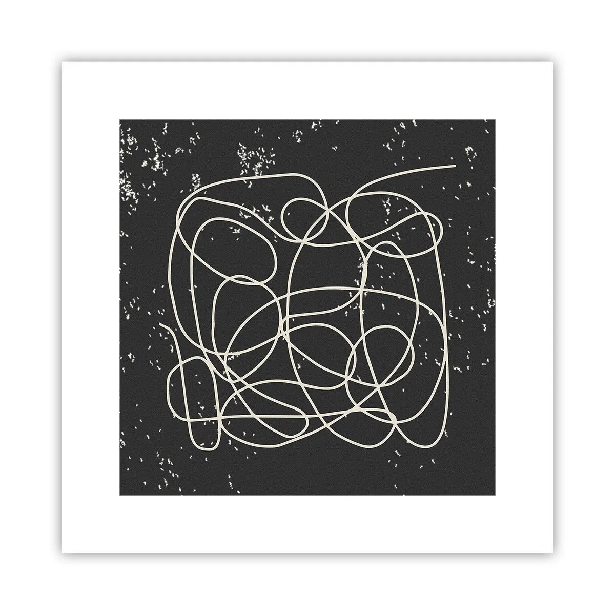 Poster - Lost Thoughts - 30x30 cm