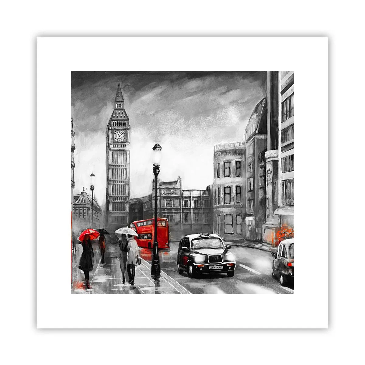 Poster - Not Such a Grey City - 30x30 cm