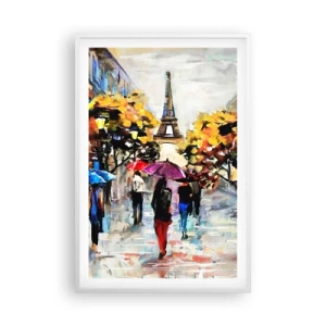 Poster in white frmae - Especially Beautiful in Autumn - 61x91 cm