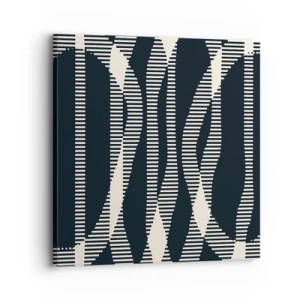 Canvas picture - Attempt at Breaking Darkness - 30x30 cm