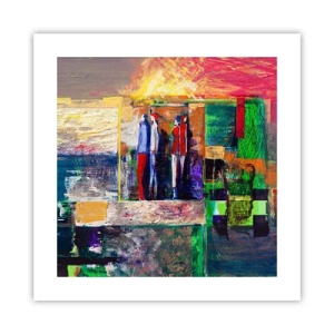 Poster - Relations and Emotions - 40x40 cm