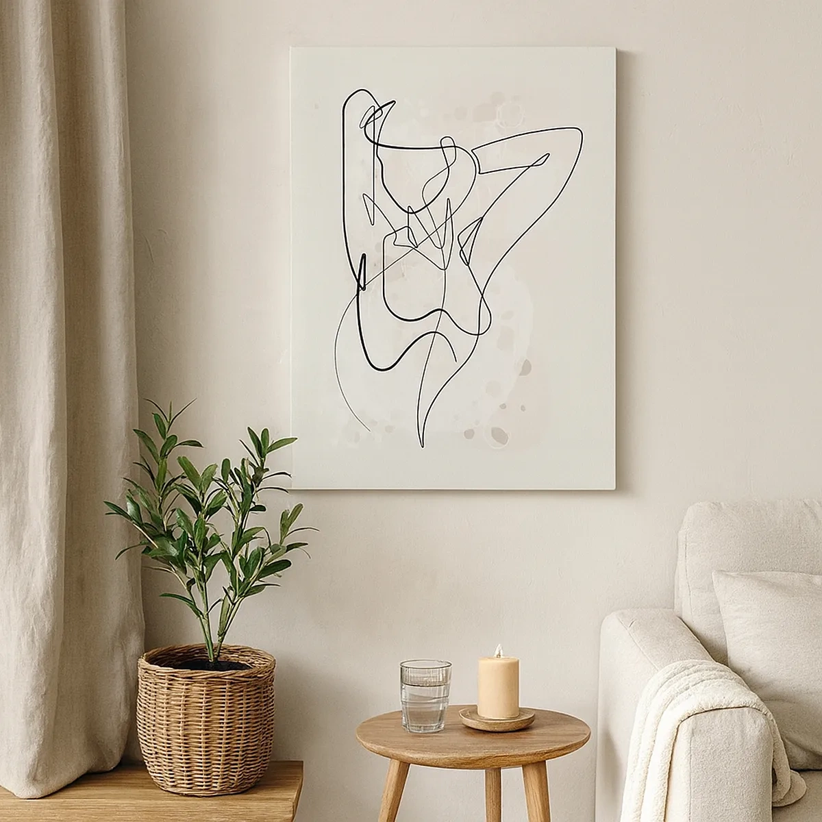 Canvas picture - Art of Seduction - 50x70 cm
