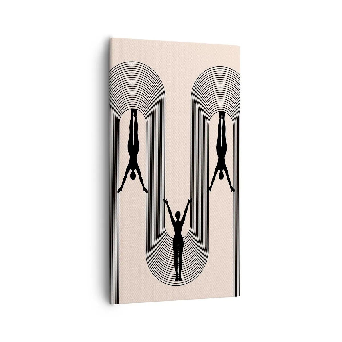 Canvas picture - Upside Down - 55x100 cm