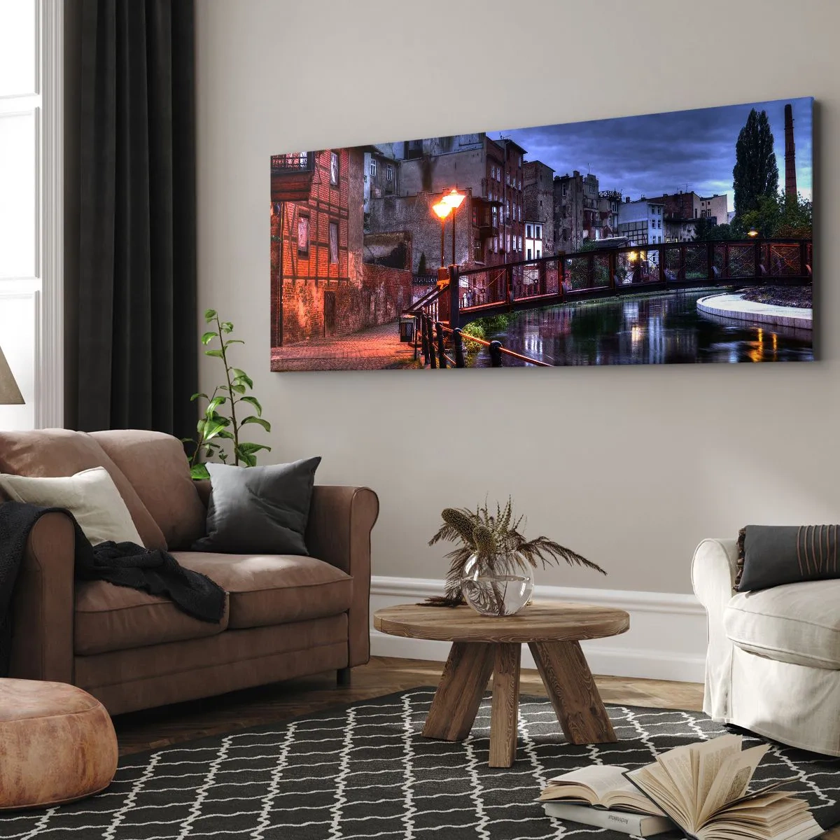Canvas picture - Bydgoszcz You Did Not Know - 160x50 cm