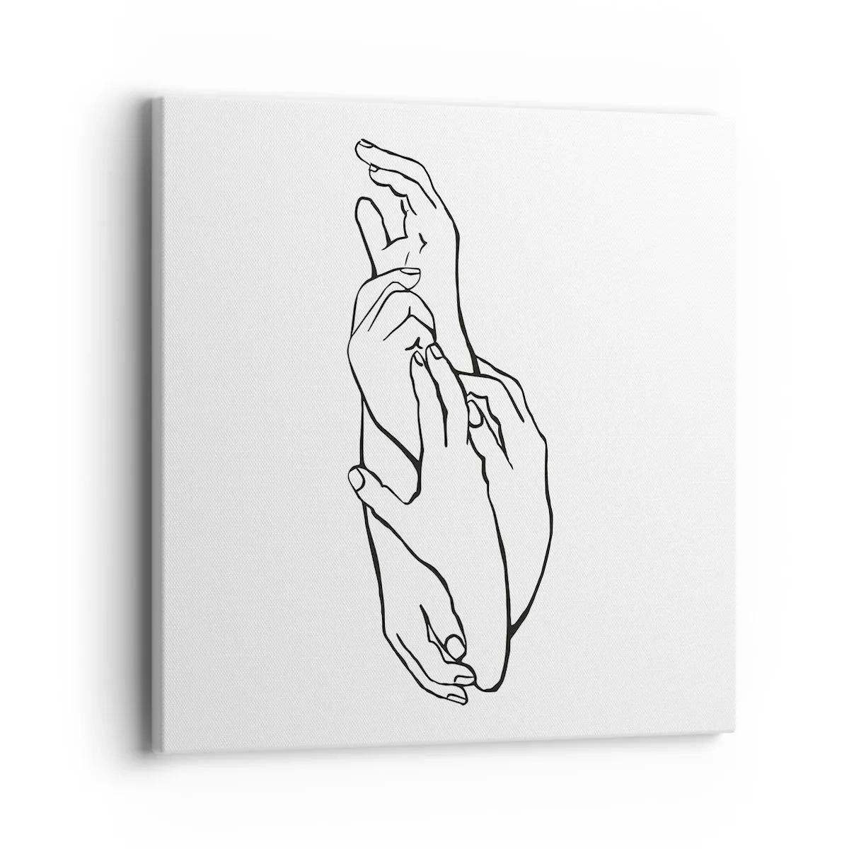 Canvas picture - Good Touch - 40x40 cm