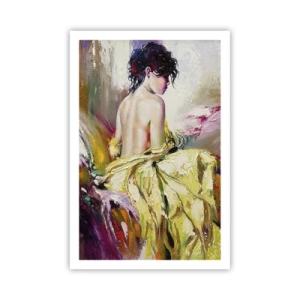 Poster - Graceful in Yellow - 61x91 cm