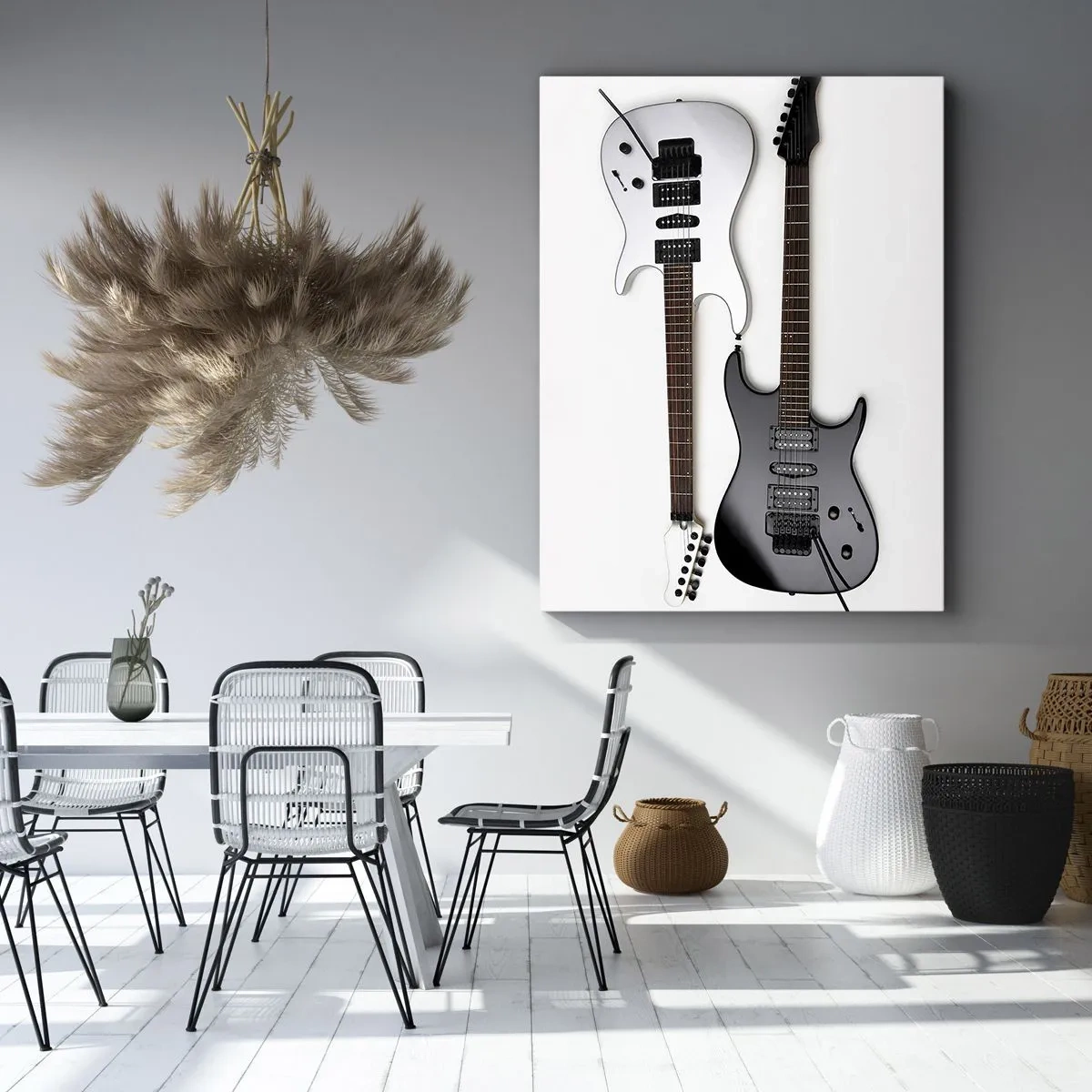 Canvas picture - Harmony of Shapes - 55x100 cm