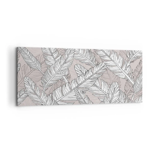 Canvas picture - Storm of Feathers - 100x40 cm