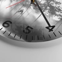 Clock face with numbers