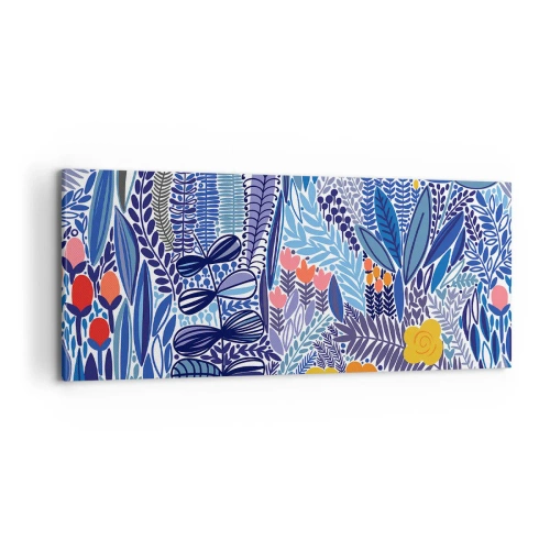 Canvas picture - Hawaian Garden - 100x40 cm