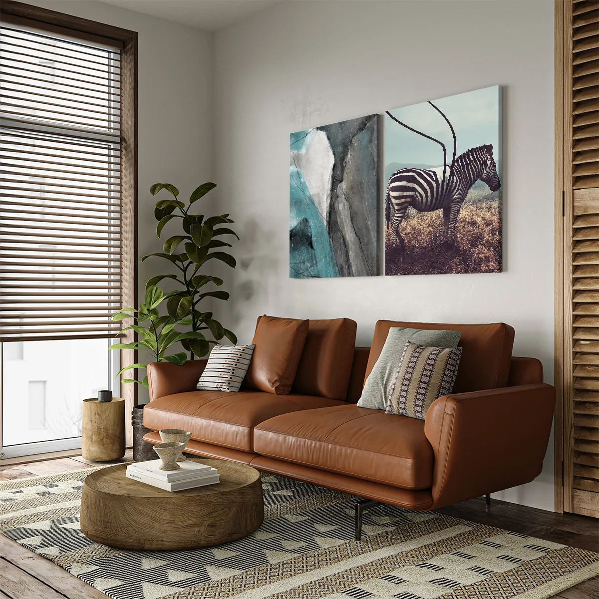 African steppes - Inspiration for the living room