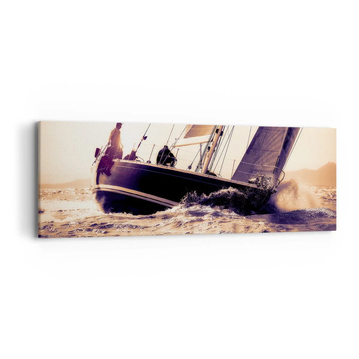 Canvas picture - Sail, Sailor - 90x30 cm