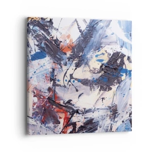 Canvas picture - Crazy Dance of Abstraction - 40x40 cm
