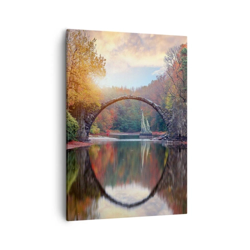 Canvas picture - On the Other Side of a Mirror - 50x70 cm