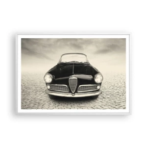 Poster in white frmae - How Can You not Love Me? - 100x70 cm