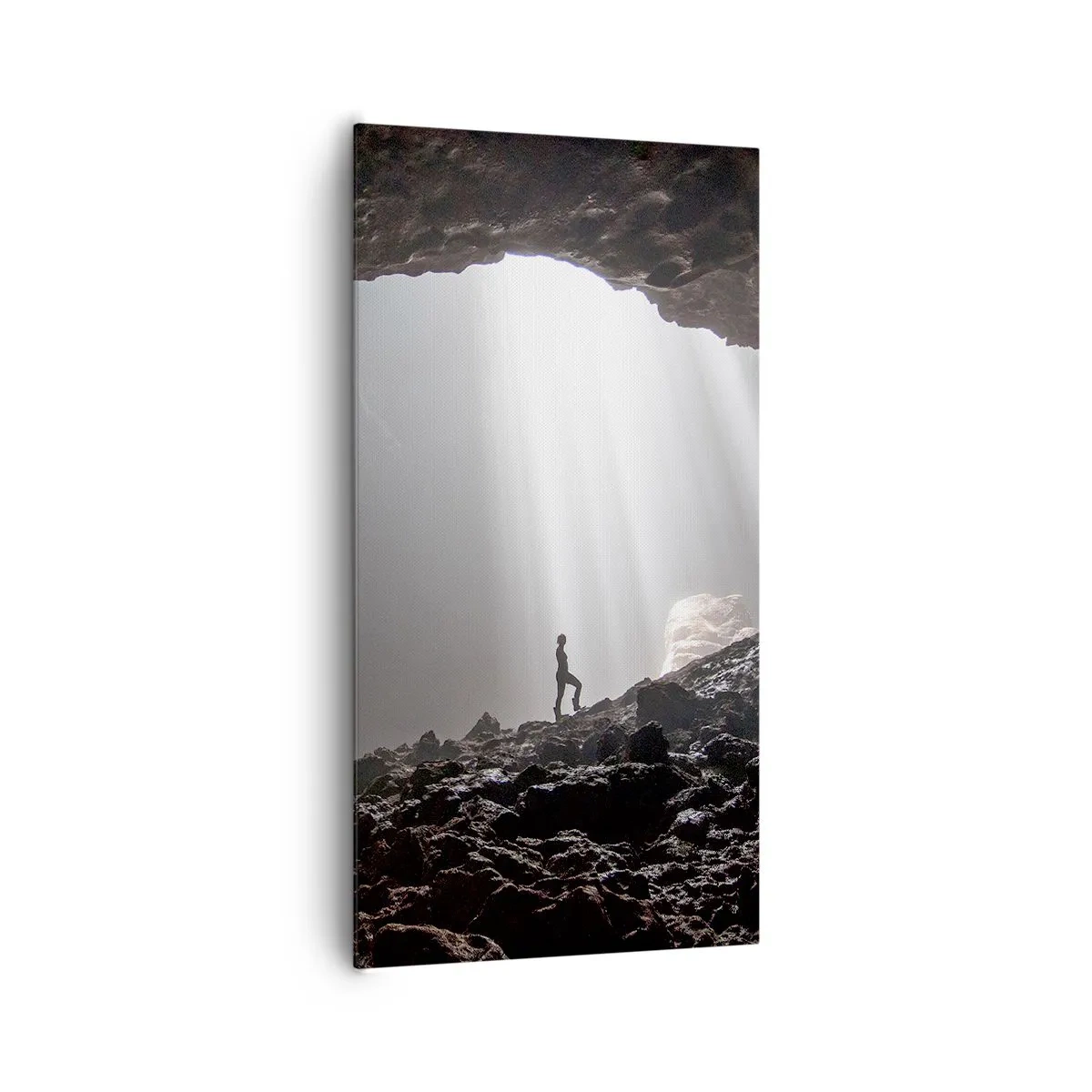 Canvas picture - Luminous Grotto - 65x120 cm