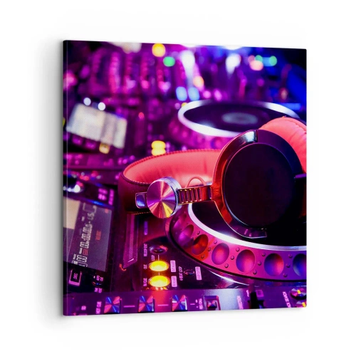 Canvas picture - Before Party Starts - 60x60 cm