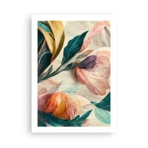 Poster - Flowers of Southern Islands - 50x70 cm