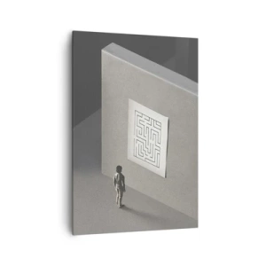 Canvas picture - But Where Am I? - 70x100 cm