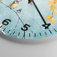 Clock face with numbers