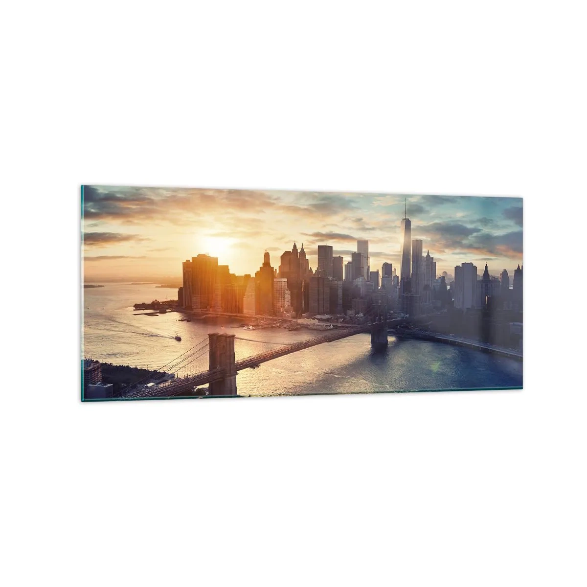 Glass picture - Monument to the Culture of the West - 120x50 cm