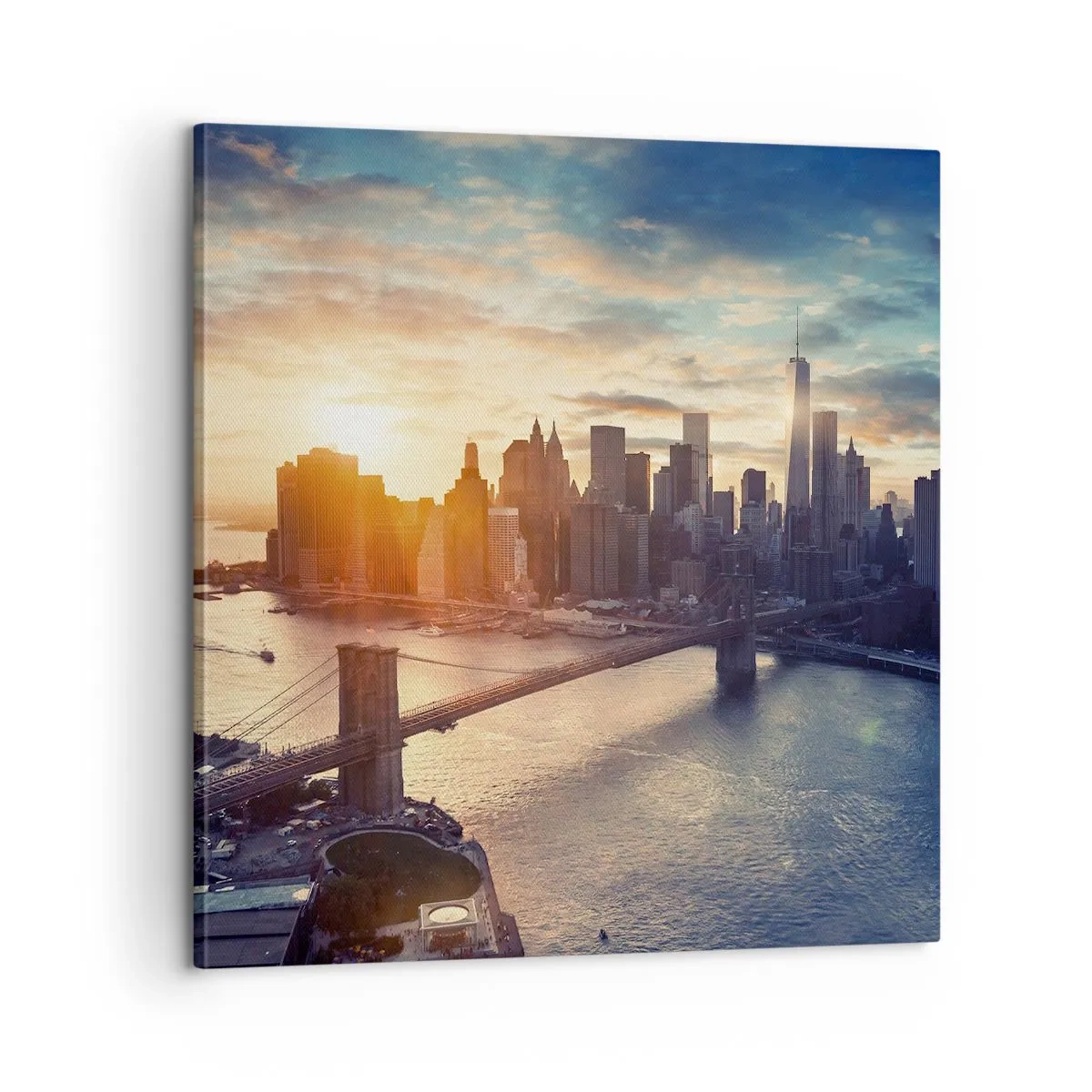 Canvas picture - Monument to the Culture of the West - 60x60 cm