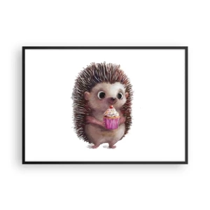 Poster in black frame - Everyday is Holiday - 100x70 cm