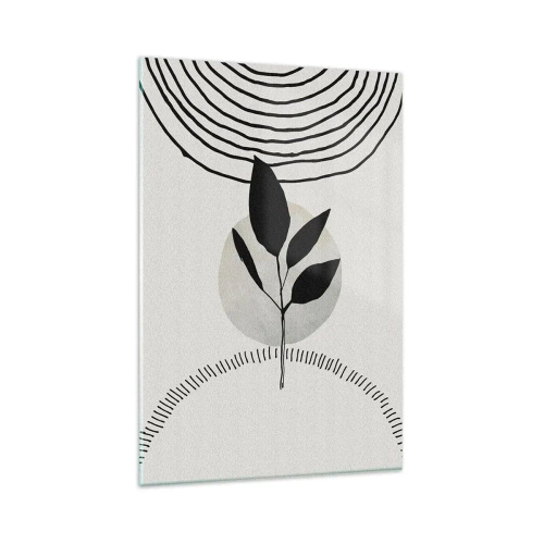 Glass picture - Composition: Rituals of Nature - 80x120 cm