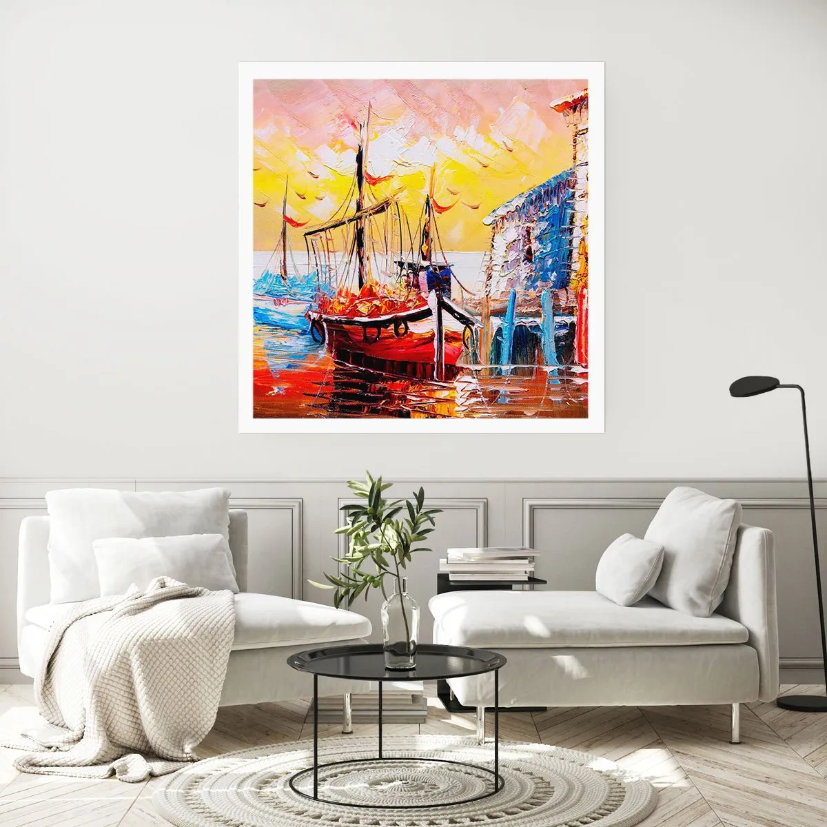 Poster - Happy Comeback - 60x60 cm