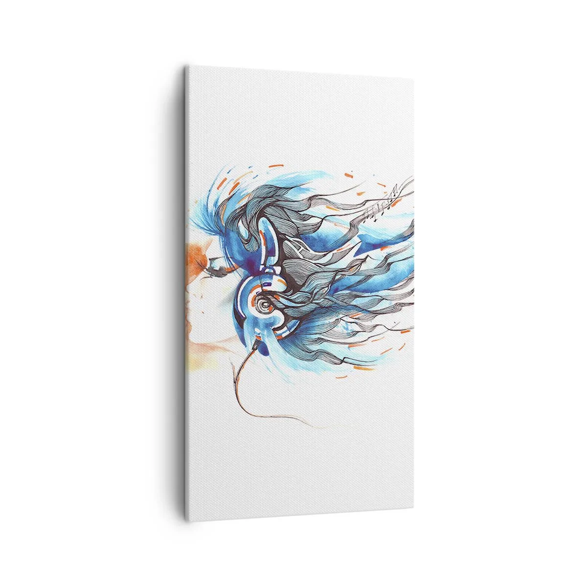 Canvas picture - Let The Music Play - 45x80 cm