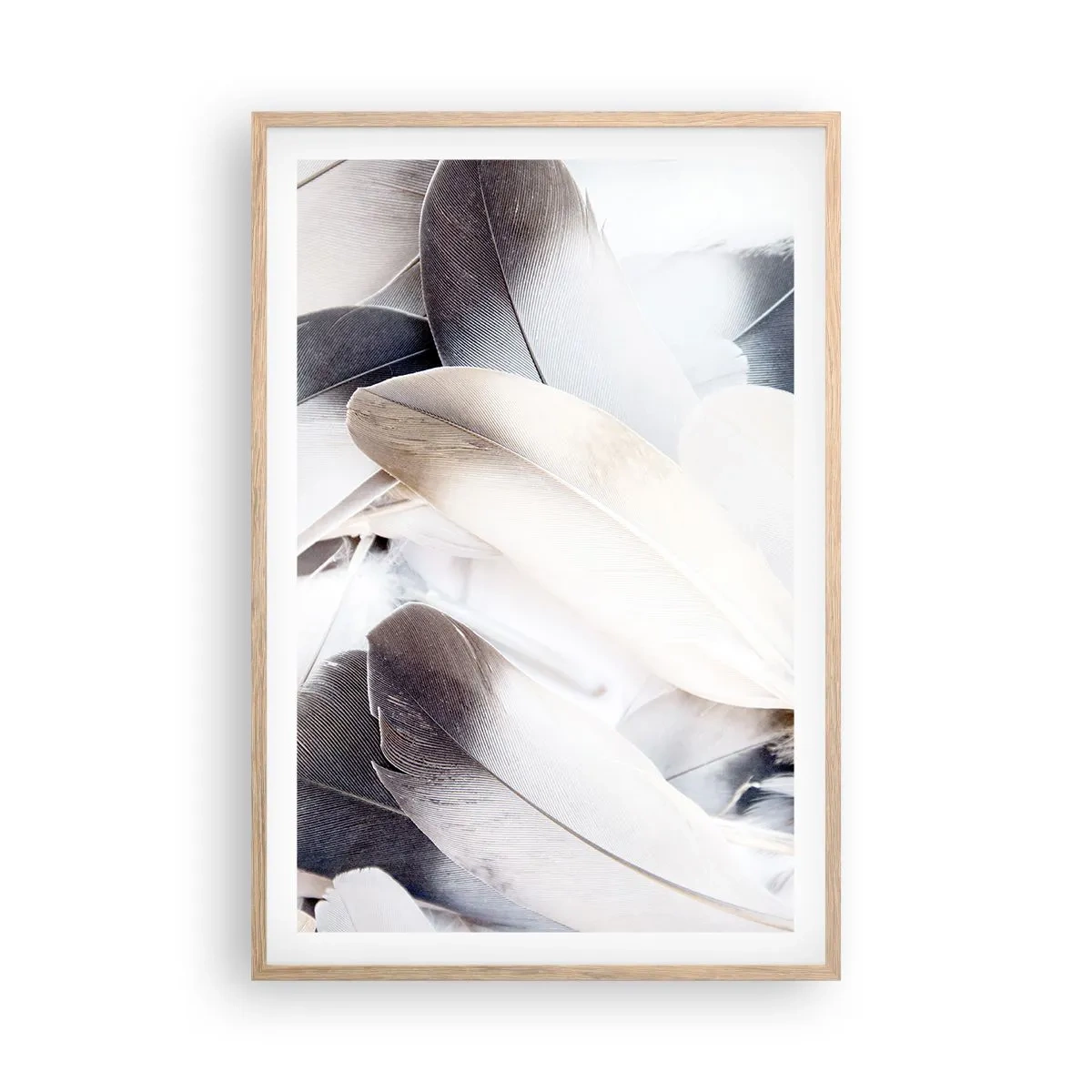 Poster in light oak frame - Almost Angelic - 61x91 cm