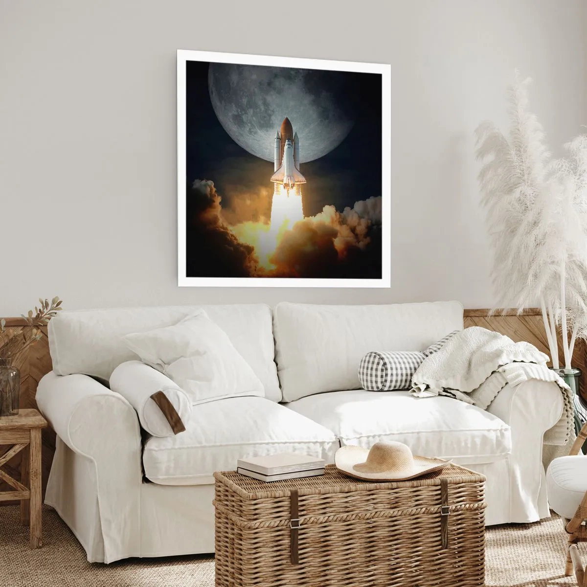 Poster - Beginning of Unearthly Adventure - 40x40 cm