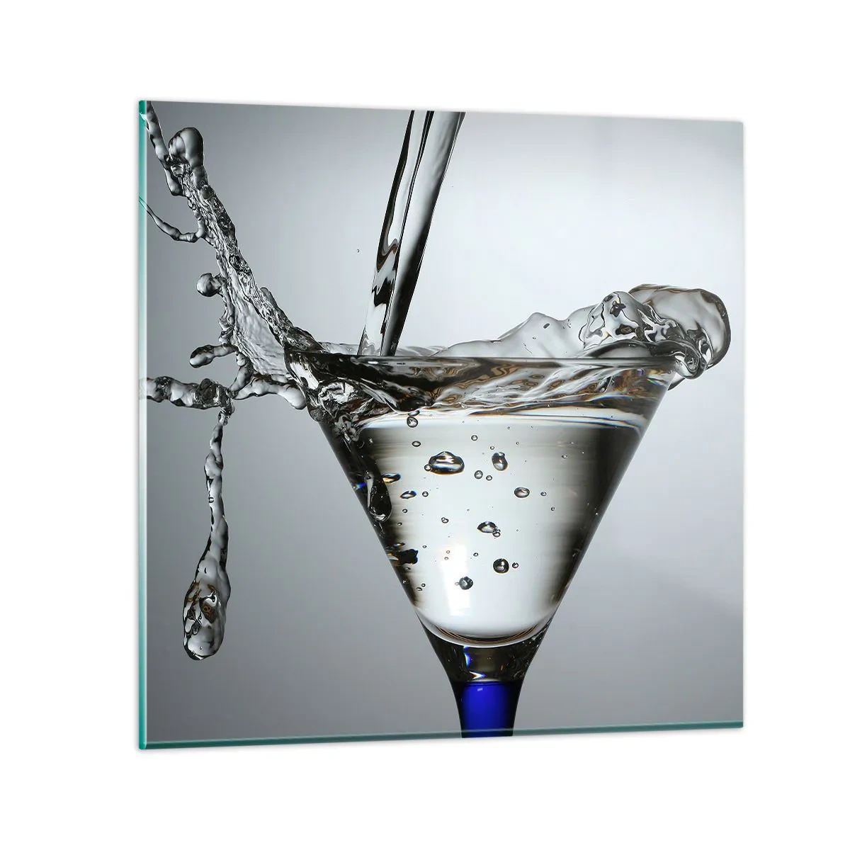 Glass picture - On the Brim of a Glass - 30x30 cm