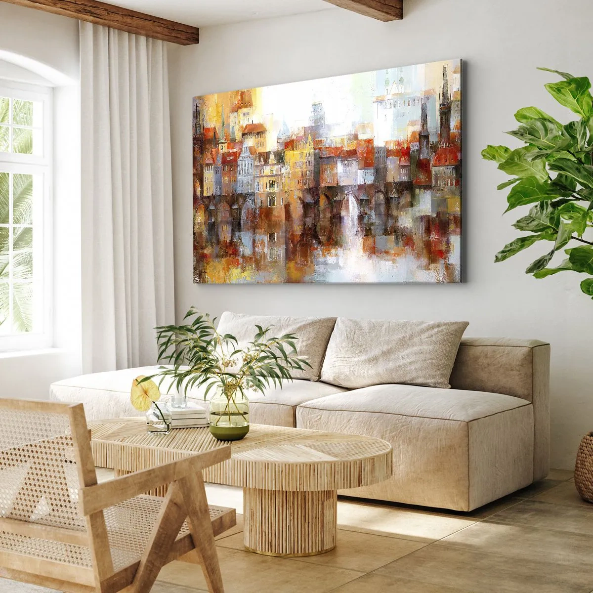 Canvas picture - Under The Bridge It Is Also Pretty - 100x70 cm