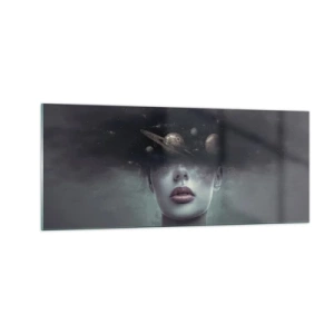 Glass picture - And Planets are Revolving… - 100x40 cm