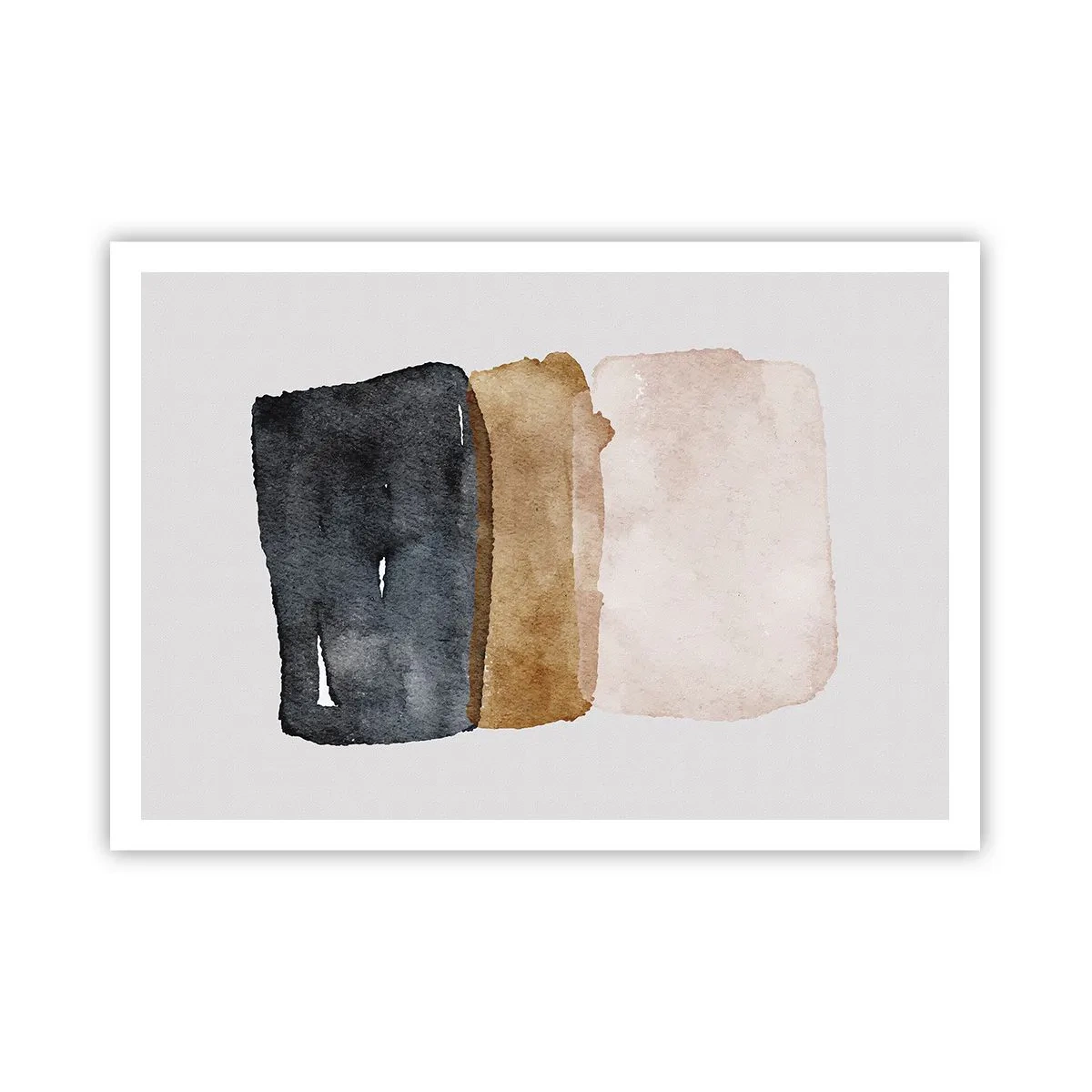 Poster - Composition of the Colours of the Soil - 100x70 cm