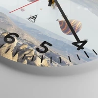 Clock face with numbers