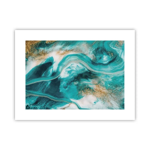 Poster - River of Gold - 40x30 cm