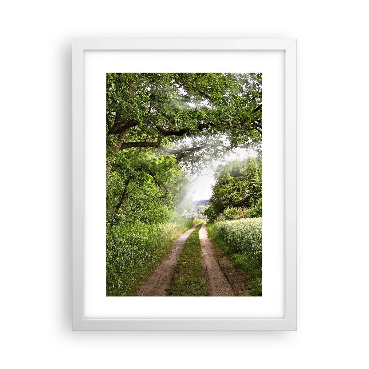 Poster in white frmae - Et in Arcadia Ego - 30x40 cm