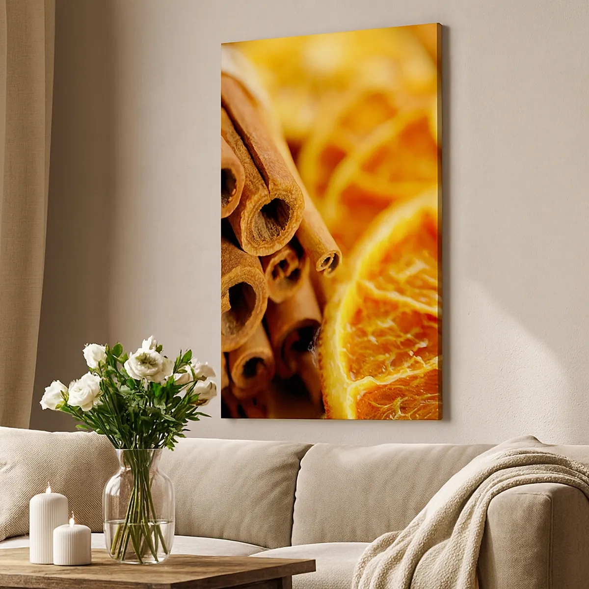 Canvas picture - Can You Smell the Aroma? - 50x70 cm