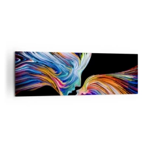 Canvas picture - Fusion of Energy and Light - 160x50 cm